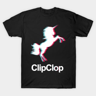 Clip Clop TikTok White T-Shirt